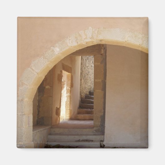 ギリシャ建築磁石 マグネット (正面)