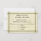 ギリシャ式RSVP 出欠カード (正面)