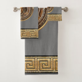 ギリシャ復興メドゥーサ バスタオルセット