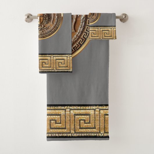 ギリシャ復興メドゥーサ バスタオルセット (インサイチュ)
