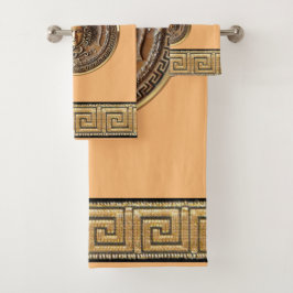 ギリシャ復興メドゥーサ バスタオルセット