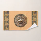 ギリシャ復興メドゥーサ バスタオルセット (ハンドタオル)