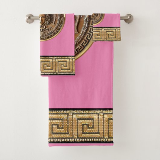 ギリシャ復興メドゥーサ バスタオルセット (インサイチュ)