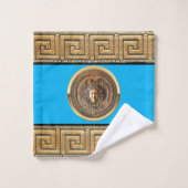 ギリシャ復興メドゥーサ バスタオルセット (ウォッシュタオル)