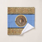 ギリシャ復興メドゥーサ バスタオルセット (ウォッシュタオル)