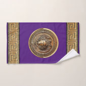 ギリシャ復興メドゥーサ バスタオルセット (ハンドタオル)