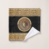 ギリシャ復興メドゥーサ バスタオルセット (ウォッシュタオル)