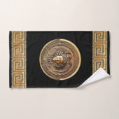 ギリシャ復興メドゥーサ バスタオルセット (ハンドタオル)