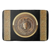 ギリシャ復興メドゥーサ バスマット (正面)