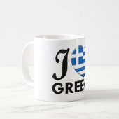 ギリシャ愛 コーヒーマグカップ (正面左)