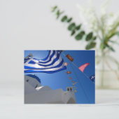 ギリシャ教会 ポストカード (スタンド正面)