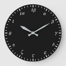 ギリシャ数字（黒）