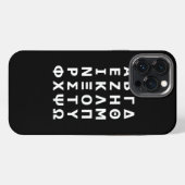 ギリシャ文字のCase-Mate iPhoneケース iPhone 13 Pro Maxケース (裏面横)