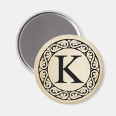 ギリシャ文字カッパ マグネット (正面/裏面)