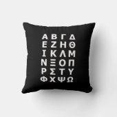 ギリシャ文字装飾用クッション クッション (裏面)