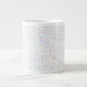 ギリシャ文字20ozマグカップ ジャンボコーヒーマグカップ (正面)