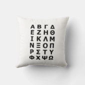 ギリシャ文字 クッション (裏面)