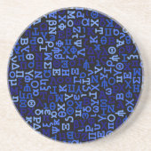 ギリシャ文字 コースター (正面)