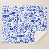 ギリシャ文字 シェルパブランケット (正面(横))