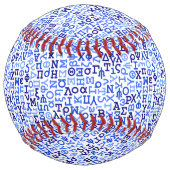 ギリシャ文字 ソフトボール (正面)