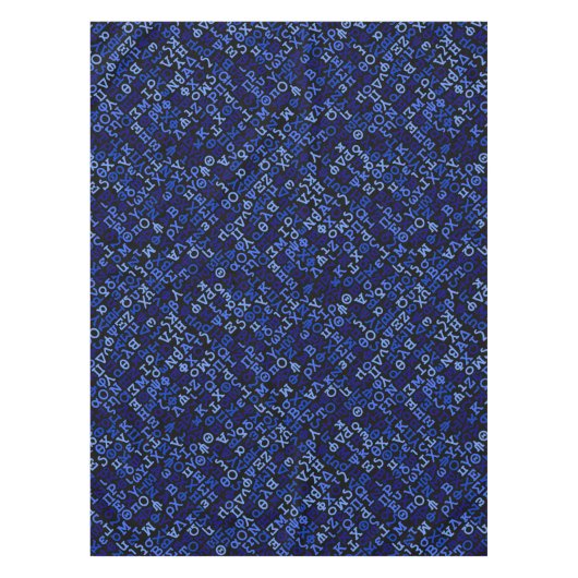 ギリシャ文字 テーブルクロス (正面)