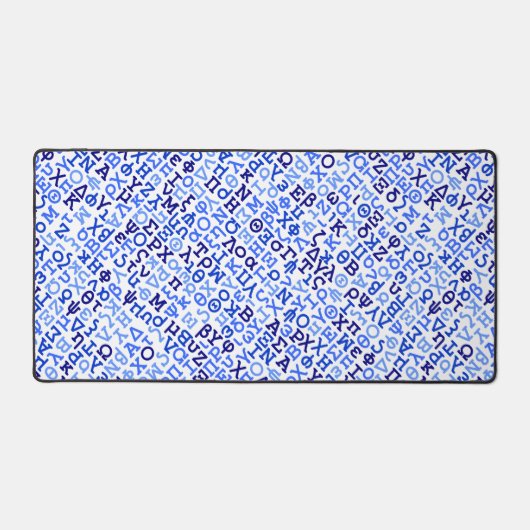 ギリシャ文字 デスクマット (正面)