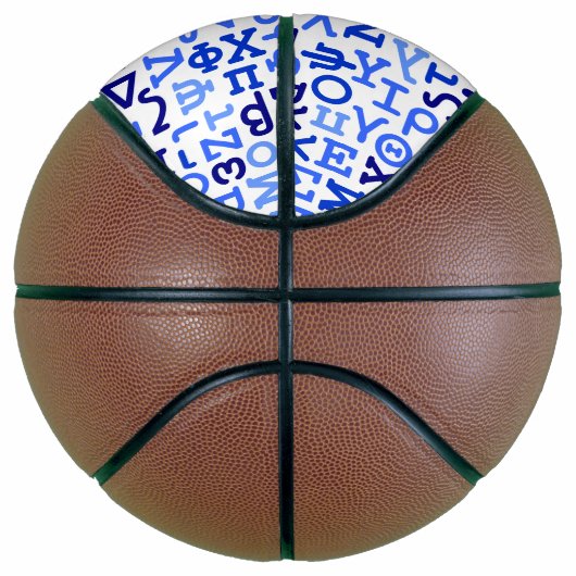 ギリシャ文字 バスケットボール (右)