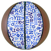 ギリシャ文字 バスケットボール (縦)