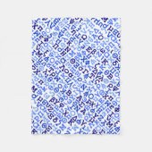 ギリシャ文字 フリースブランケット (正面)