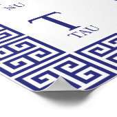 ギリシャ文字 ポスター (角)