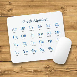 ギリシャ文字 マウスパッド