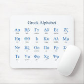ギリシャ文字 マウスパッド (マウス)