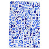 ギリシャ文字 ミディアムペーパーバッグ (裏面)