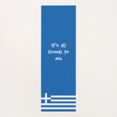 ギリシャ文字 ヨガマット (裏面)