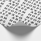 ギリシャ文字 ラッピングペーパー (角)