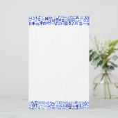 ギリシャ文字 便箋 (スタンド正面)