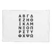 ギリシャ文字 枕カバー (裏面-左)