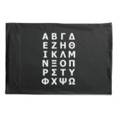 ギリシャ文字 枕カバー (裏面-左)