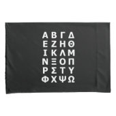 ギリシャ文字 枕カバー (正面右)