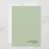 ギリシャ料理の試食会|ブライダルシャワーパーティー招待状 招待状 (裏面)