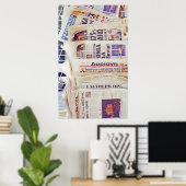 ギリシャ新聞 ポスター (ホームオフィス)