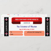 ギリシャ旅行ギフト券 (正面/裏面)