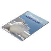 ギリシャ旅行ジャーナル ノートブック (左側)