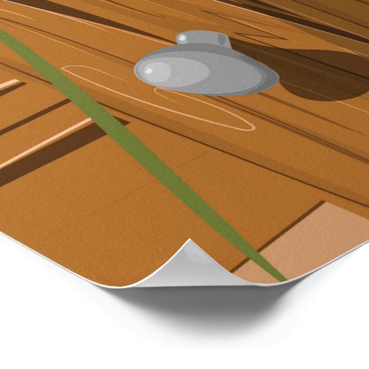 ギリシャ旅行ポスター。 ポスター (角)