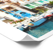 ギリシャ旅行ヴィンテージポスター ポスター (角)