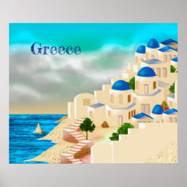 ギリシャ旅行 ポスター