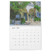 ギリシャ暦の風景 カレンダー (3月 2027)