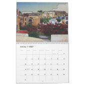 ギリシャ暦の風景 カレンダー (1月 2027)