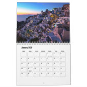 ギリシャ暦 カレンダー (1月 2026)