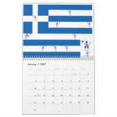ギリシャ暦 2026/ΕΛΛΗΝΙΚΟ ΗΜΕΡΟΛΟΓΙΑΚΟ 2026 カレンダー (1月 2027)